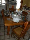 This is a really nice old Oak set