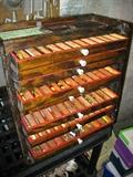 machinist box filled with pencil lures