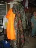 rain gear and hunting jacket