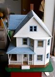 Large Hand Built 2 Story Doll House