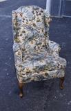 Clayton Marcus High Back Floral Chair