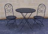 Metal Out-Doors Folding Patio Set 