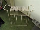 VINTAGE METAL RECORD HOLDER