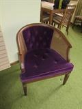 PURPLE SIDE CHAIR