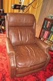 BRADINGTON YOUNG LEATHER RECLINER