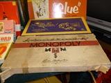 VINTAGE GAMES CLUE - MR REE - MONOPOLY #9