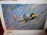 VINTAGE PLANE CALENDARS