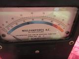 MILLIAMPERES A.C. METER