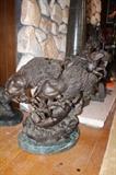 Bronze Buffalo Hunter