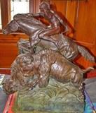 Buffalo Rider Bronze - Paris 1930