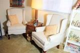 Pair Wingbacks