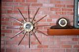 Elgin Starburst Clock, Junghan Westminster Mantle Clock