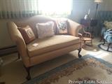 Antique Civil War Era loveseat