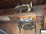 Antique New Home sewing machine