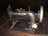 Antique New Home sewing machine