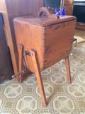Antique butter churn
