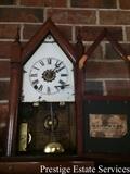 Antique steeple clock