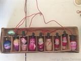 Vintage figural Christmas lights