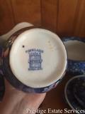 Antique Copeland Spode England pitcher basin set