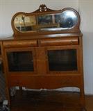 Turn of the century oak buffet