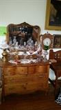 Antique Oak Dresser with mirror