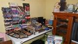 VHS, DVD, CD's and Cassette tapes