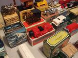AVON CAR & TRAIN COLLECTION, INCLUDES BOXES TOO!!