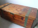 VINTAGE STORAGE WOOD CHEST

HAND MADE
