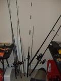 fishing poles - Penn, Shimano, Abu Garcia