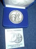 Rare princess diana royal wedding medallion