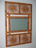 vintage wall mirror