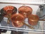 copper pots