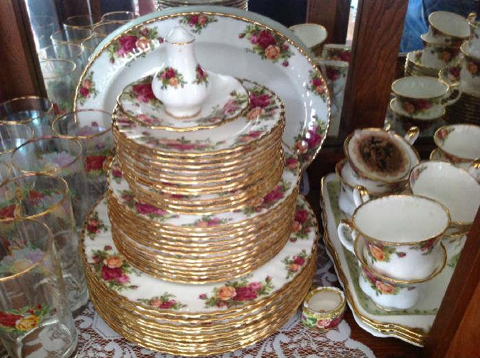 Royal Albert China Set - Price to be determined 
