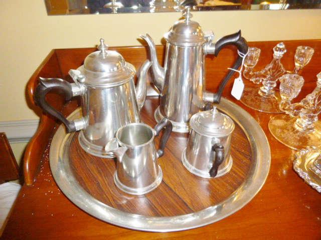 Pewter Coffee Set