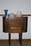 Antique sewing cabinet