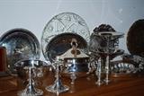 Lots of nice silverplate