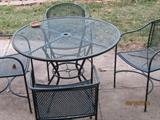 Patio Table plus Four Chairs