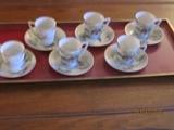 Japanese Tea Set and Tray