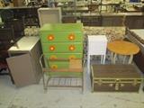 DRESSER TRUNKS AND CABINET