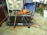 240 volt heavy duty "portable"(has a wheel) air compressor