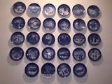 ROYAL COPENHAGEN CHRISTMAS PLATE COLLECTION