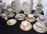 ENGLISH TEA CUPS & SAUCERS
