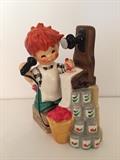 RED HEAD GOEBEL FIGURE SUPER SERVICE 5"