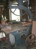 huge early band saw for furniture making