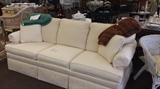 Ethan Allen off white full size sofa. Excellent condition