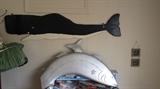 Whale and Fish wall decor
