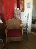 Wicker chair 