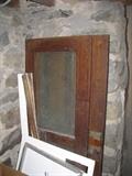 another antique door, this one rocks