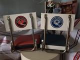 Dallas and Atlanta Falcons child's chairs