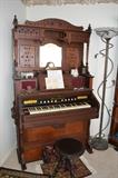 Mason & Hamlin Cabinet Reed Organ (c.1893), a marvelous show piece